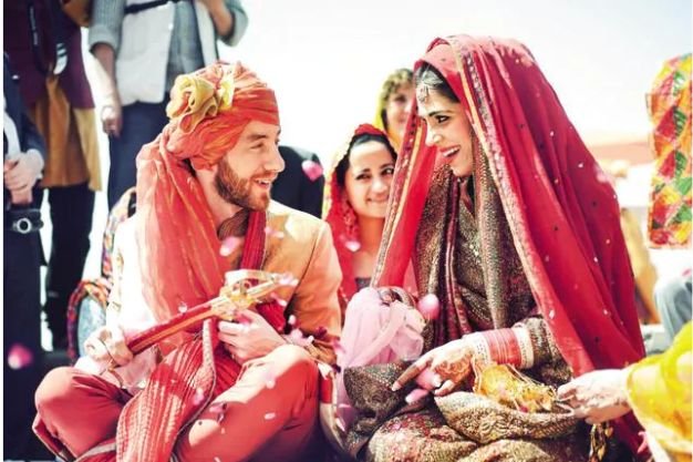 Include Attires of both Cultures